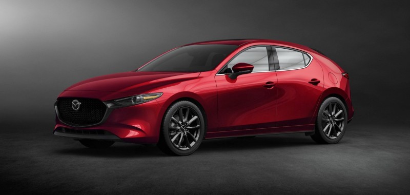 Новая 2019 Mazda 3 дебютировала на автосалоне в Лос-Анджелесе