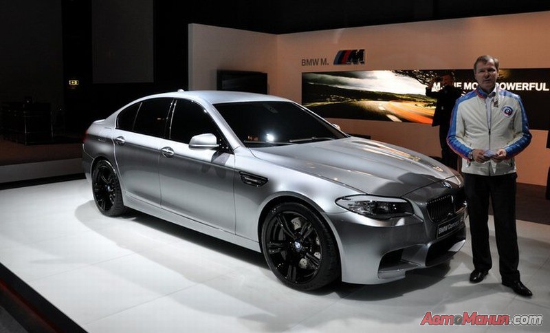 BMW M5: фото концепта просочились до официального открытия