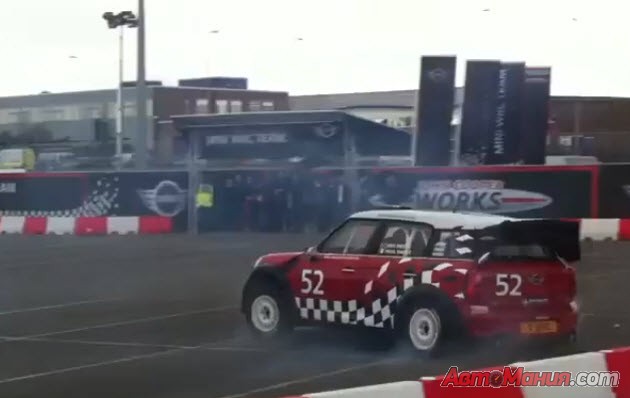 Mini дрифтует на раллийной версией Countryman WRC [5 видео]