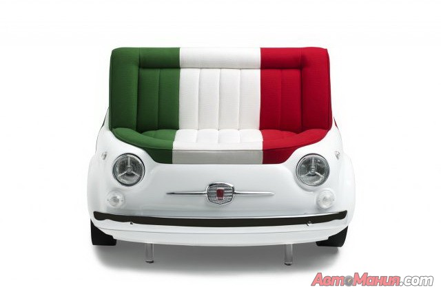 Fiat: мебель, вдохновленная Fiat 500