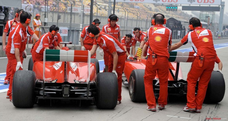 Мир Формулы-1: Китай – подготовка, квалификация [73 фото]
