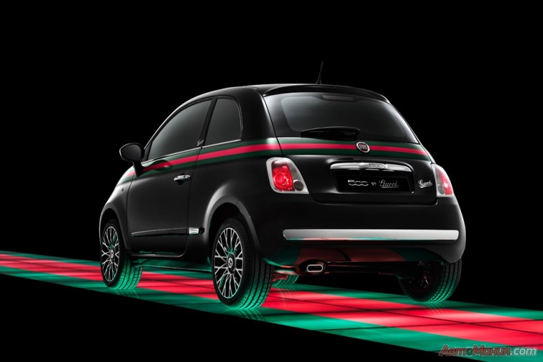 Русская модель рекламирует Fiat 500 от Gucci