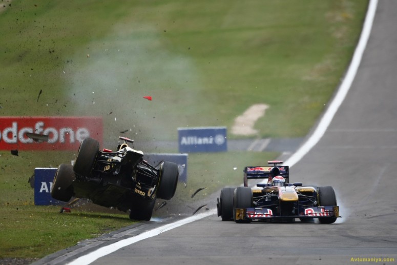 Необычные фото Формулы-1, Гран-при Германии 2011: гонка