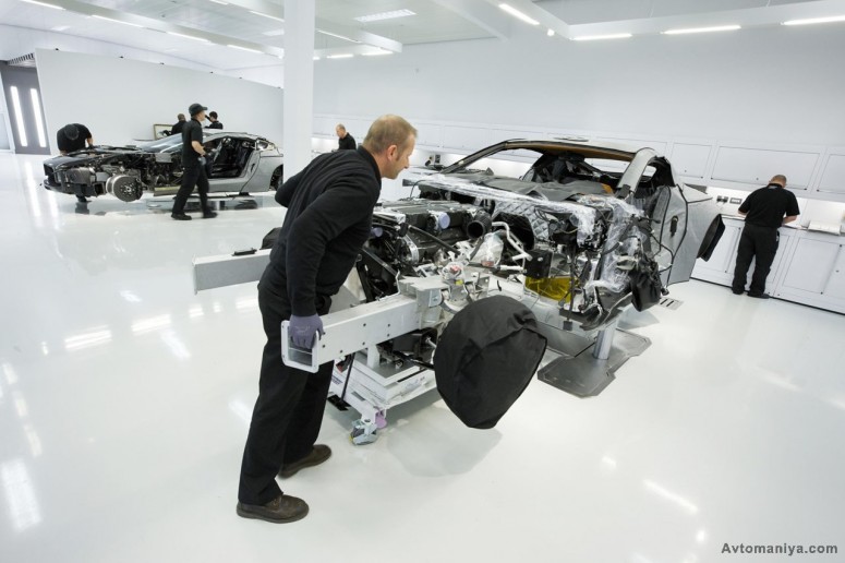 Завод для суперкаров: Aston Martin One-77
