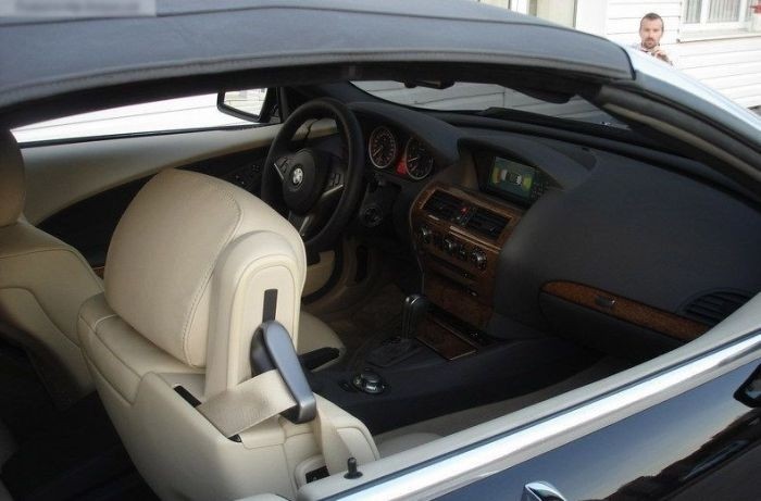 Тюнеры преобразовали кабриолет BMW 6-й серии в Волгу ГАЗ-21