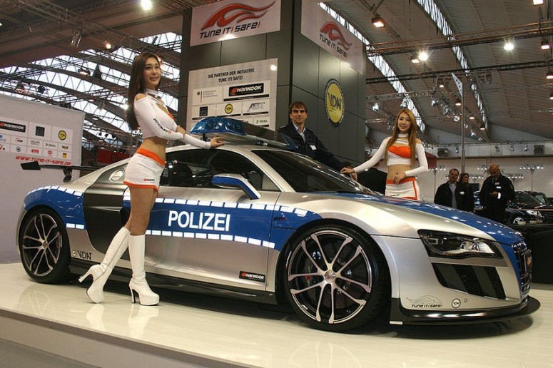 Полицейская версия спорткара Audi R8 GTR от ABT [фото]
