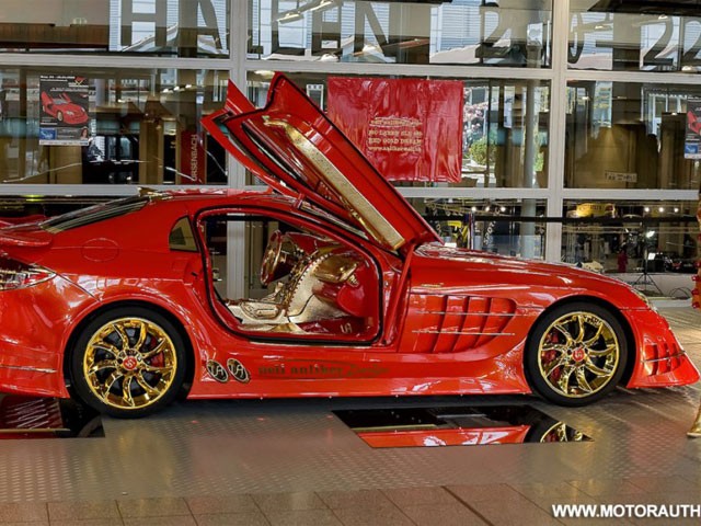 \"Красно-золотая мечта\" Mercedes-McLaren SLR продается за 11 млн. долларов