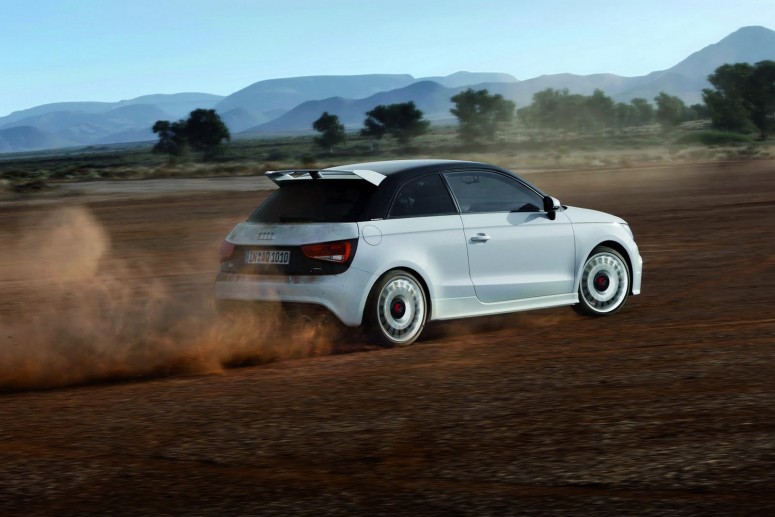 Audi представило ограниченную серию А1 Quattro 2013
