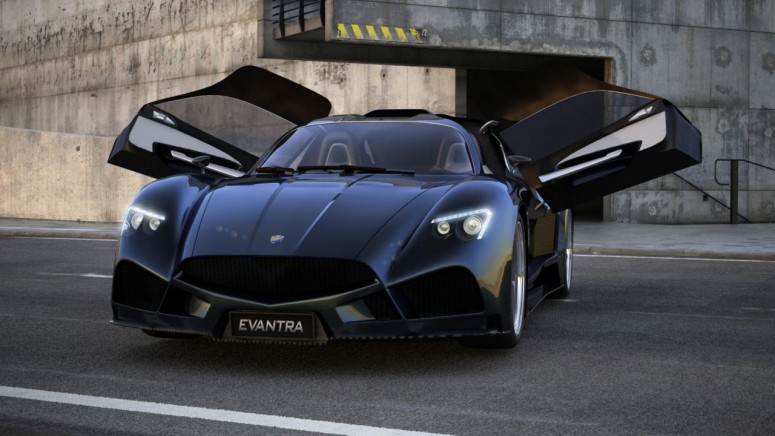 Новый итальянский суперкар переименовали в Evantra