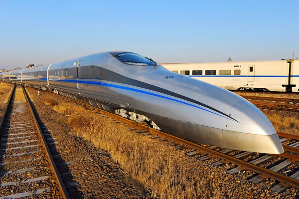 Поезд со скоростью самолета: 500 км/ч на CRH500 [фото]