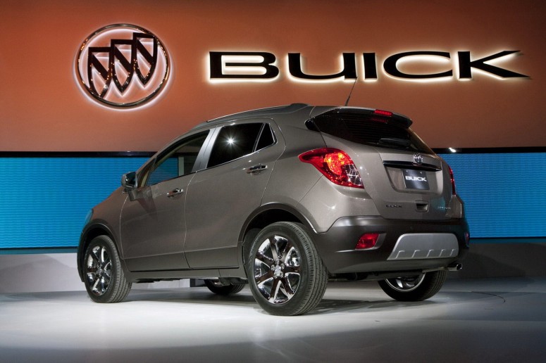 Новый Buick Encore - небольшой кроссовер размерами с Nissan Juke [видео]