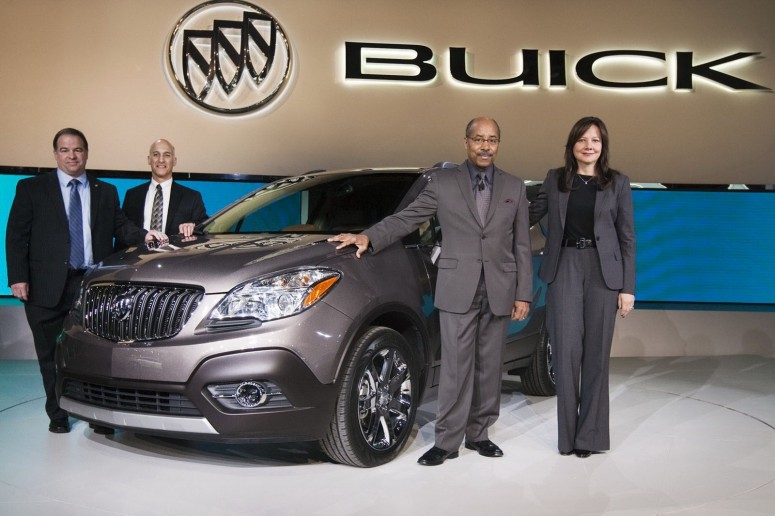 Новый Buick Encore - небольшой кроссовер размерами с Nissan Juke [видео]