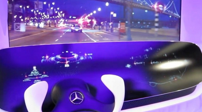 Автомобили будут управляться жестами: Mercedes-Benz DICE [видео]