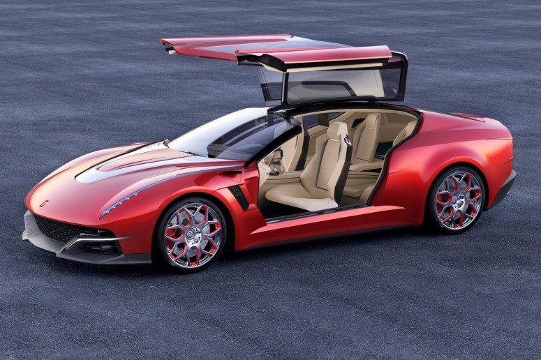 Автомобиль будущего от Italdesign Giugiaro: концепт Brivido [фото]