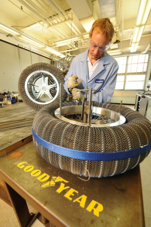 Шины для космоса «Spring Tire» от Goodyear и NASA: революция [фото]