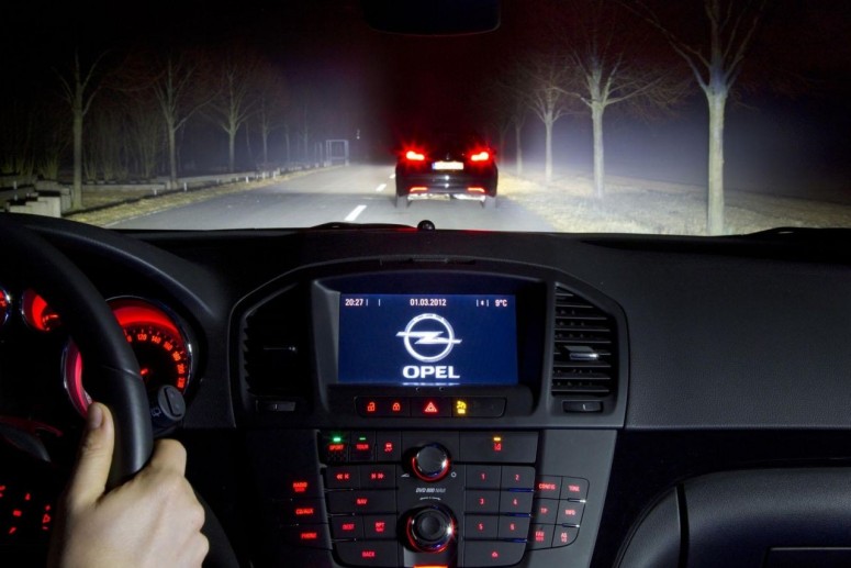 Opel представил уникальную технологию для светодиодных фар [видео]