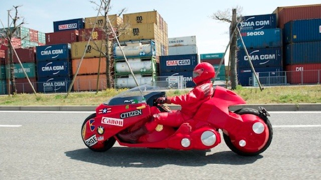 Мотоцикл мечты «Akira» бороздит просторы Японии