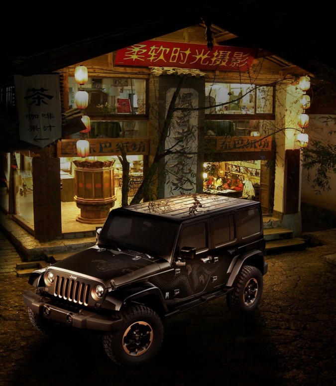 2012 Jeep Wrangler в чешуе Дракона [фото]