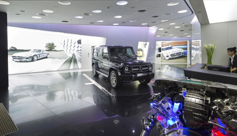 Mercedes-Benz открывает первый дилерский центр «только AMG» в Пекине