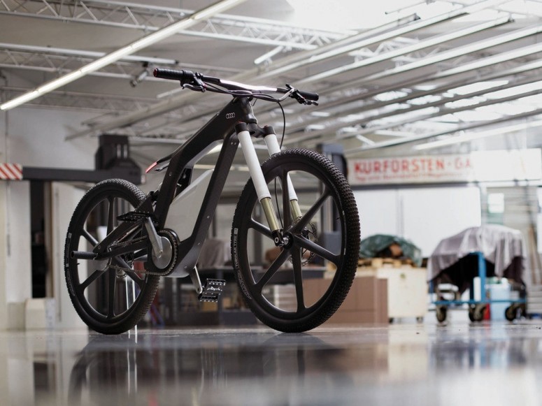 Электровелосипед Audi E-bike разгоняется до 80 км/ч