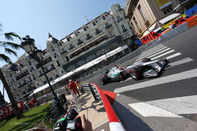 За кадром 70-го Гран-При Монако 2012: фоторепортаж