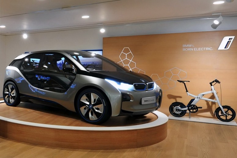BMW i Pedalec: складной электрический велосипед от известного бренда