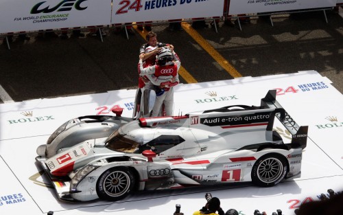 Audi празднует одиннадцатую победу в Ле-Мане [2 видео]