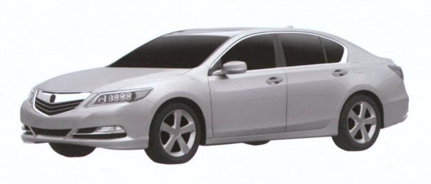 Полноприводный флагманский седан Acura RLX появится в 2013-м