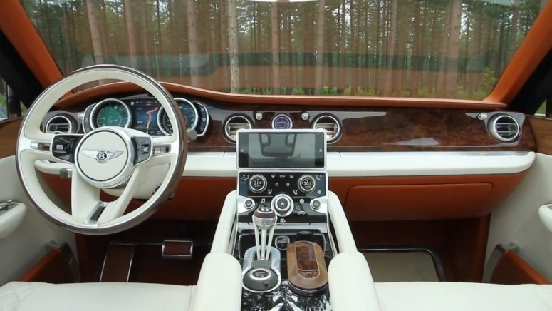 Bentley не меняет внешность внедорожника EXP 9 F [фото, видео]