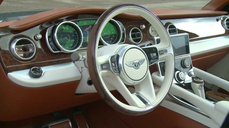 Bentley не меняет внешность внедорожника EXP 9 F [фото, видео]