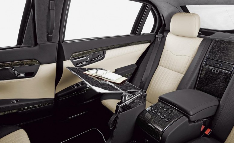 Новый бронированный лимузин Mercedes Pullman появится в 2015-м