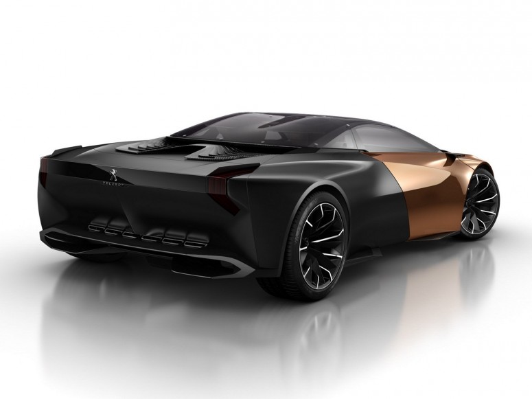 Концепт футуристического суперкара Peugeot Onyx покажут в Париже