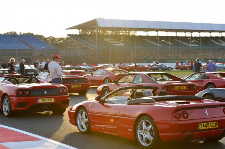 Сильверстоун собрал рекордный парад Ferrari