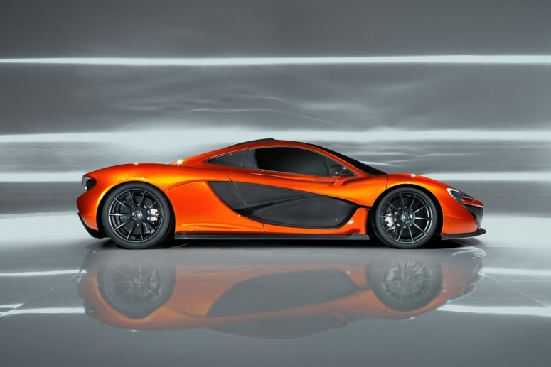 Концепт McLaren P1 готовится к Парижскому автошоу