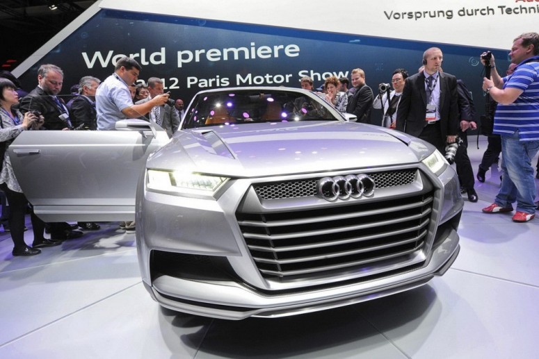 Audi Crosslane Coupe: концепт будущего внедорожника [видео]