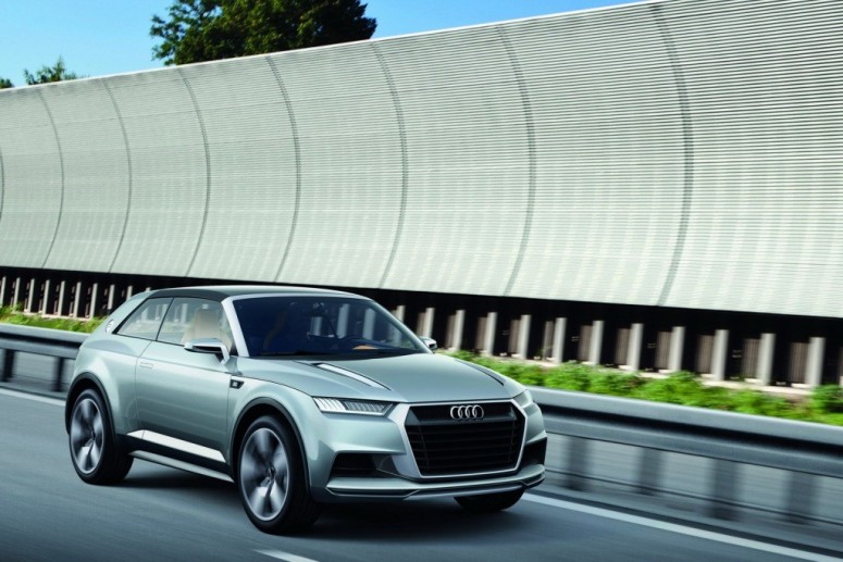 Audi Crosslane Coupe: концепт будущего внедорожника [видео]