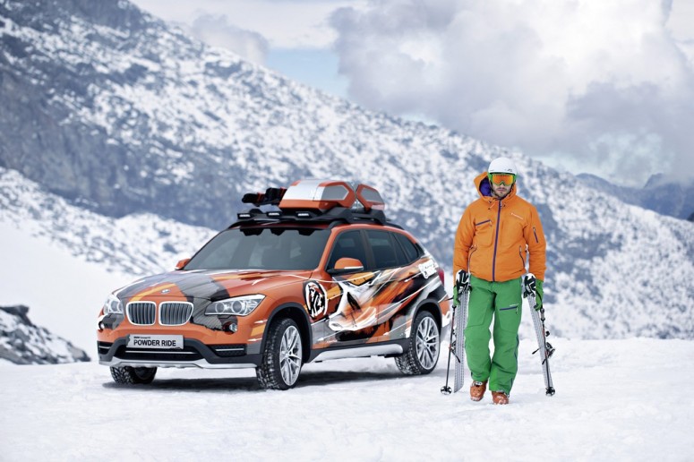 2013 BMW X1 получит горнолыжную модификацию от K2