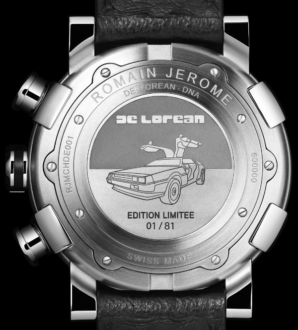 Romain Jerome выпустил часы в честь легендарного ДеЛориан [фото]