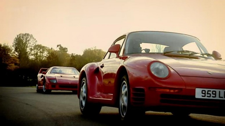 Топ Гир: Какая больше подходит Вам - Ferrari F40 или Porsche 959?