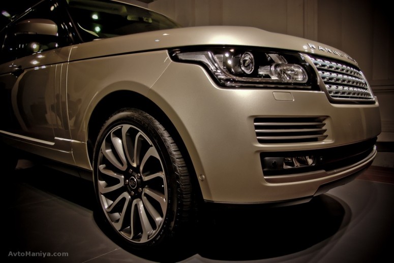 За кулисами киевской презентации Range Rover 2013 [фото, видео]