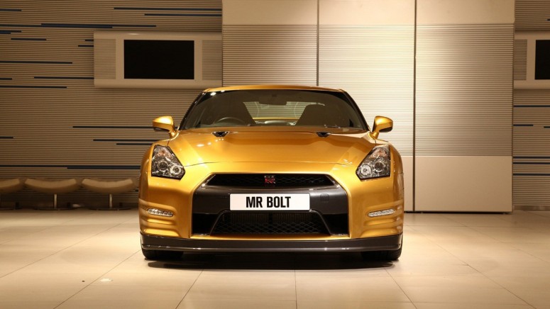 Золотой Nissan GT-R \"Gold Bolt\" выставят на интернет аукцион [видео]