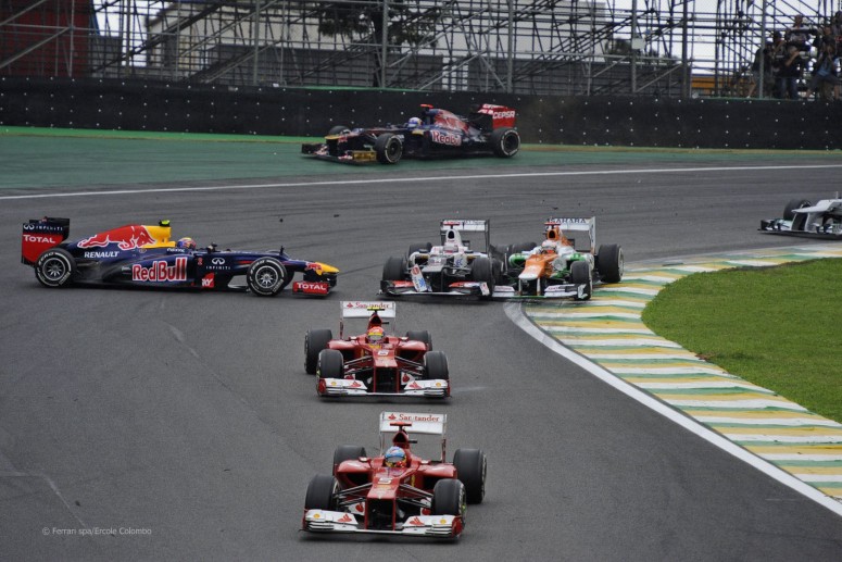 За кадром Гран При Бразилии 2012 (фоторепортаж)