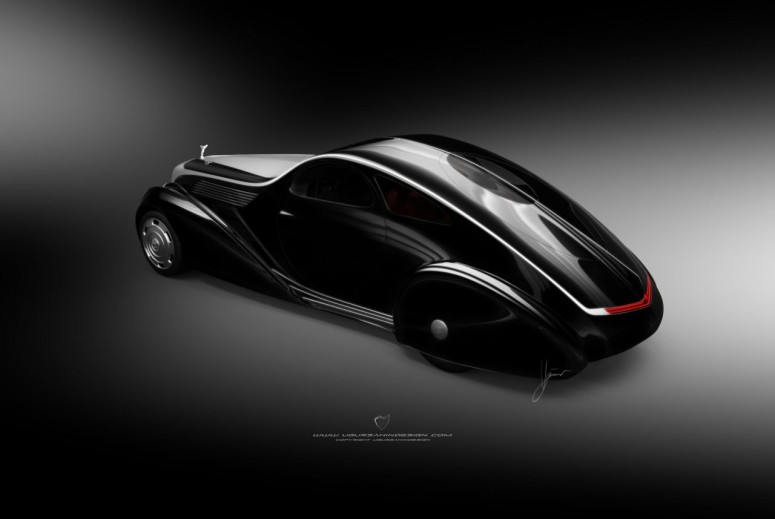 Современная интерпретация первого купе Rolls-Royce Phantom [фото]