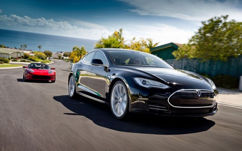 Tesla начнет собирать Model S в Европе