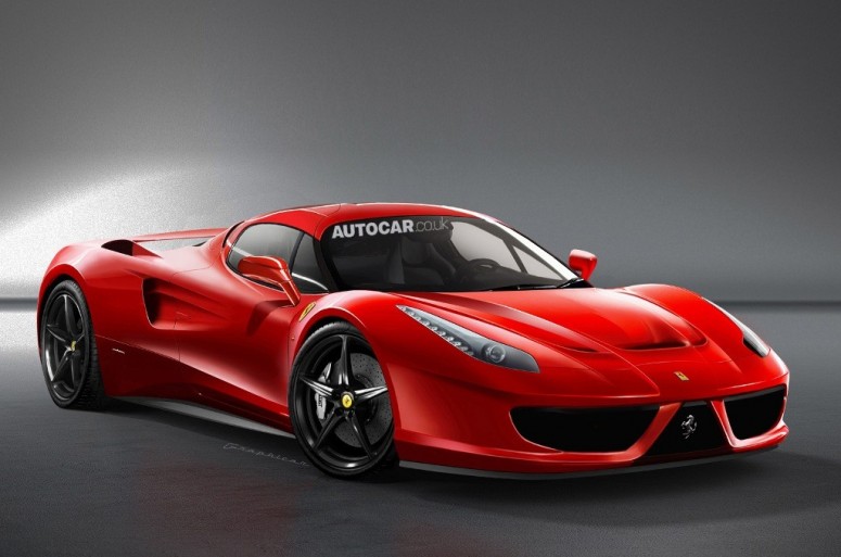 Новая Ferrari Enzo получит двигатель V12 и систему KERS