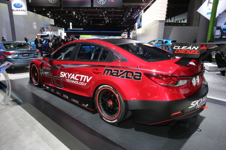 Mazda6 SkyActiv-D будет участвовать в гонках на выносливость [фото]