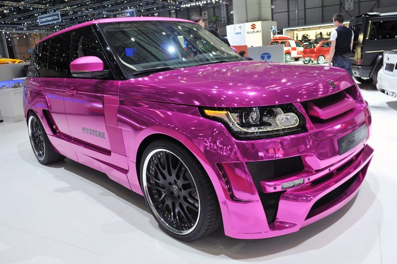Розовый Range Rover Hamann Mystere: \"цвет демонстрирующий уверенность\"