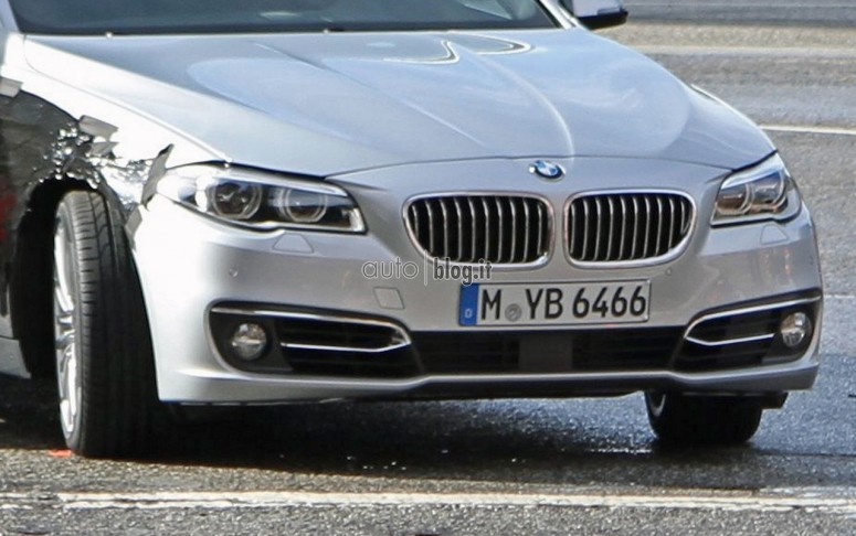 Рестайлинговую BMW 5-Series 2014 засветили на фотосессии