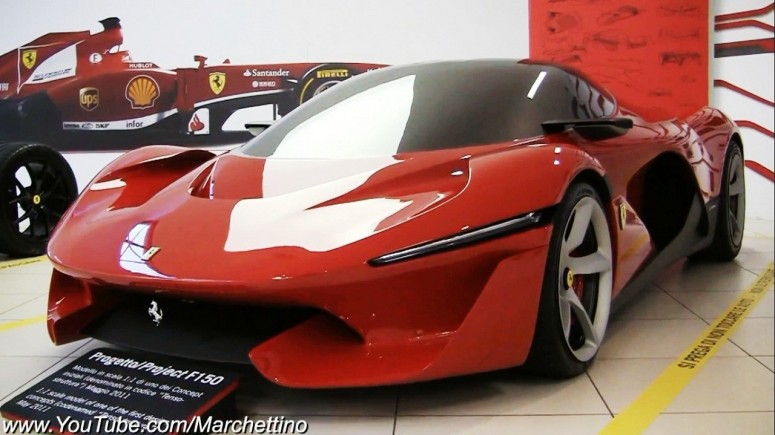 Первые концепты Ferrari LaFerrari [видео]