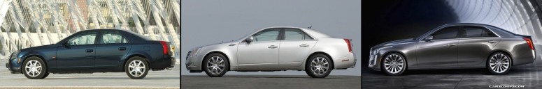Cadillac CTS: эволюция трех поколения